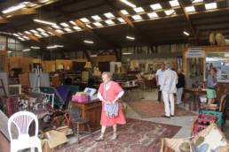 les puces de Riec déballages brocante