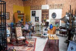 stands de brocante - Les puces de riec