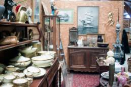 stands de brocante - Les puces de riec