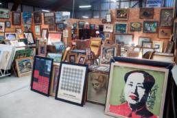 stands de brocante - Les puces de riec